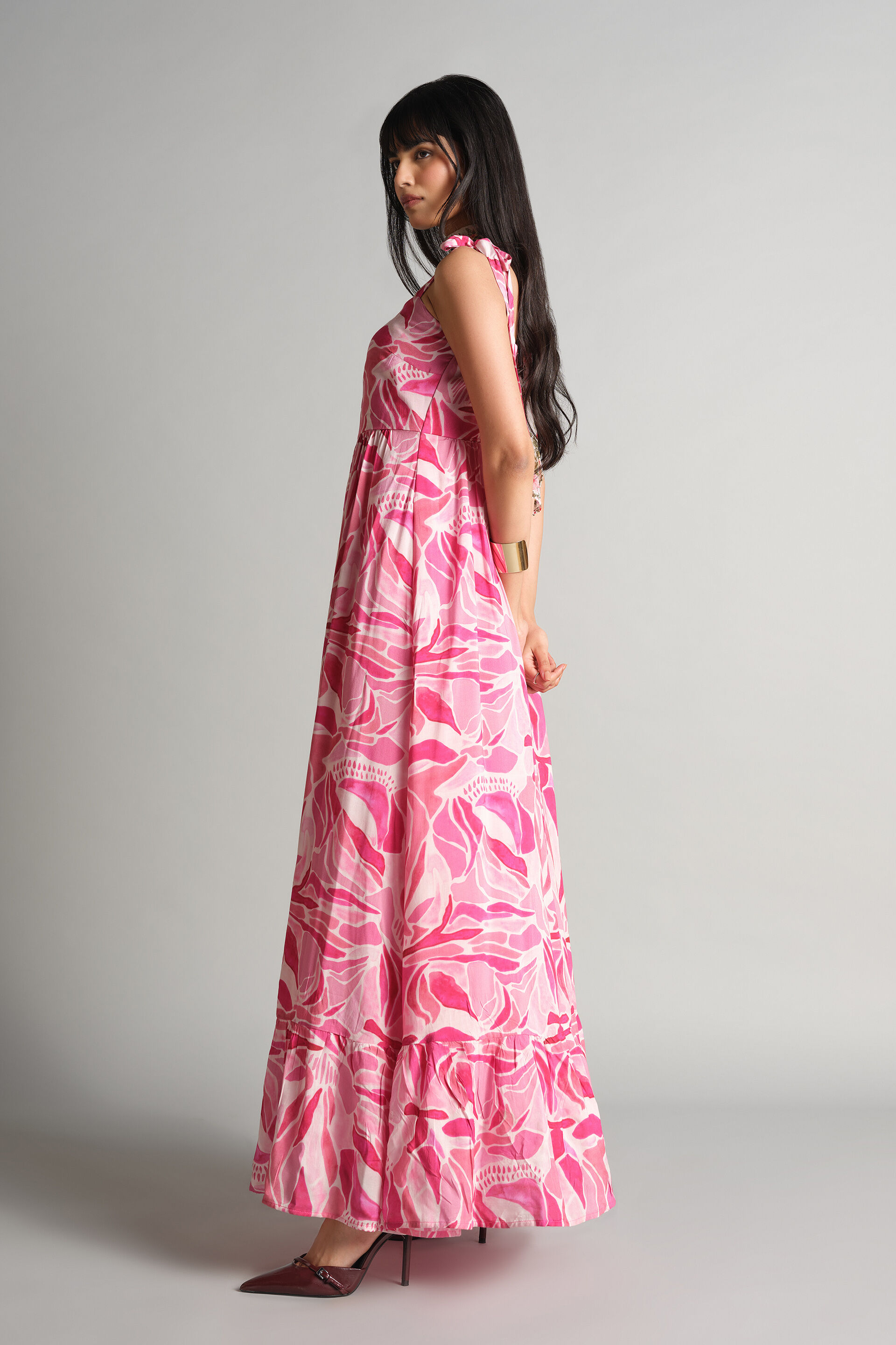 Alafia Maxi Dress, Pink, image 3